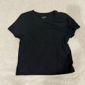 Old Navy women’s baby tee - black